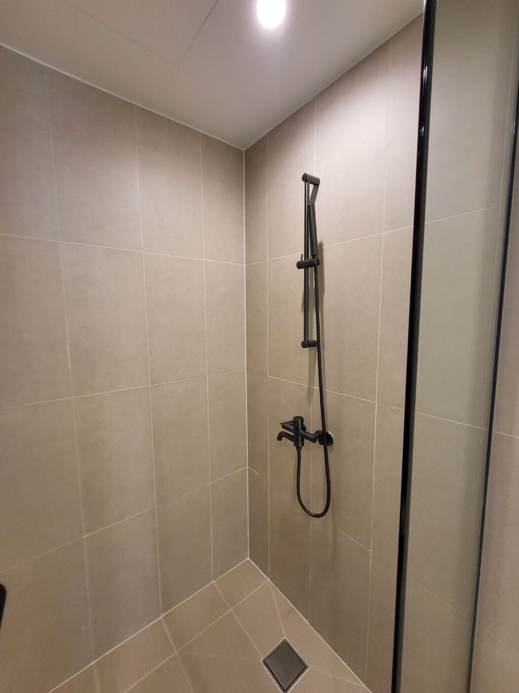 shower, free toiletries, hair dryer, bathrobes