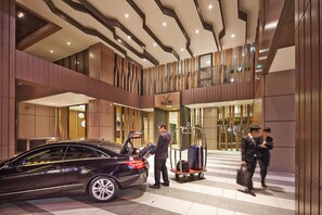 Entrée de l’hébergement