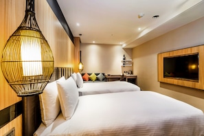 Elite Twin Room, 2 Twin Beds | 1 bedroom, premium bedding, down comforters, in-room safe