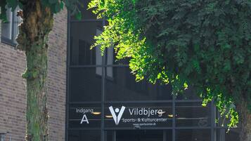 Overnatningsstedets facade