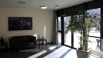 Interior entrance