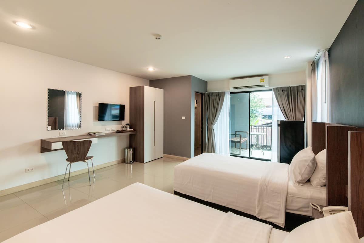 Habitación superior con 2 camas individuales | Vistas desde la habitación