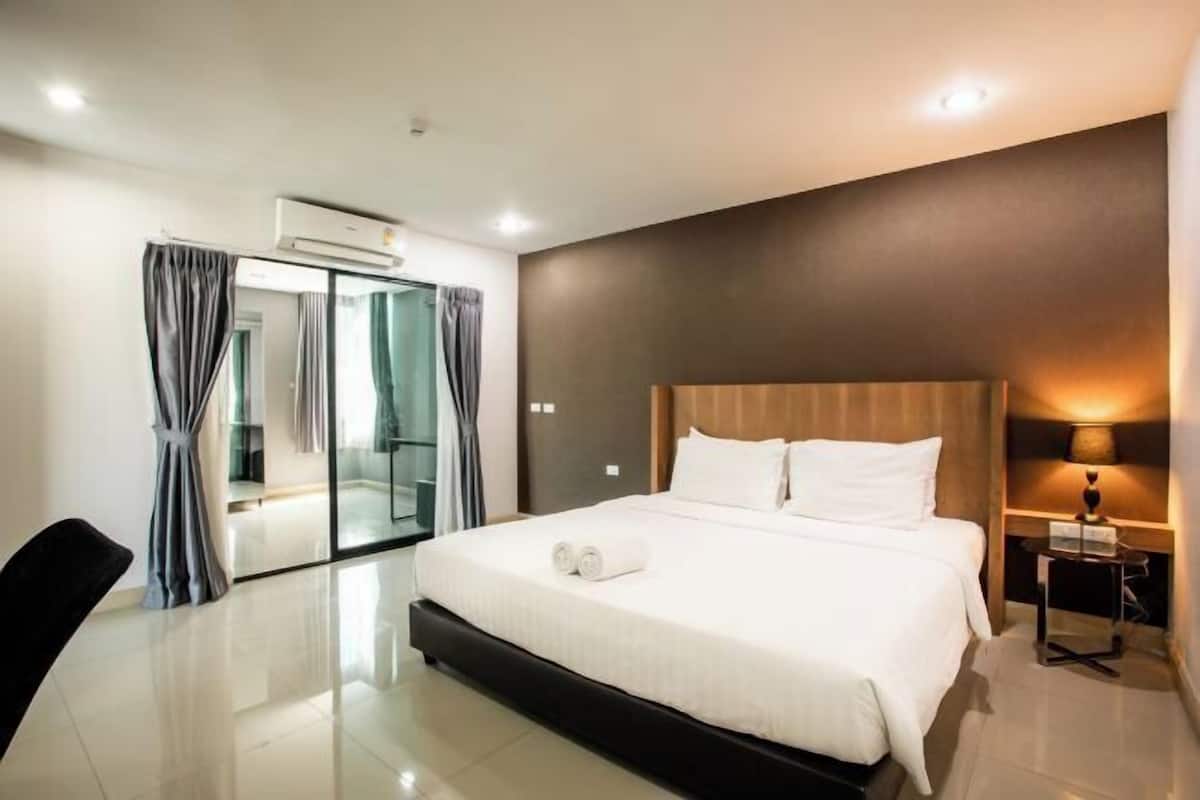 1 dormitorio, minibar, caja fuerte y wifi gratis
