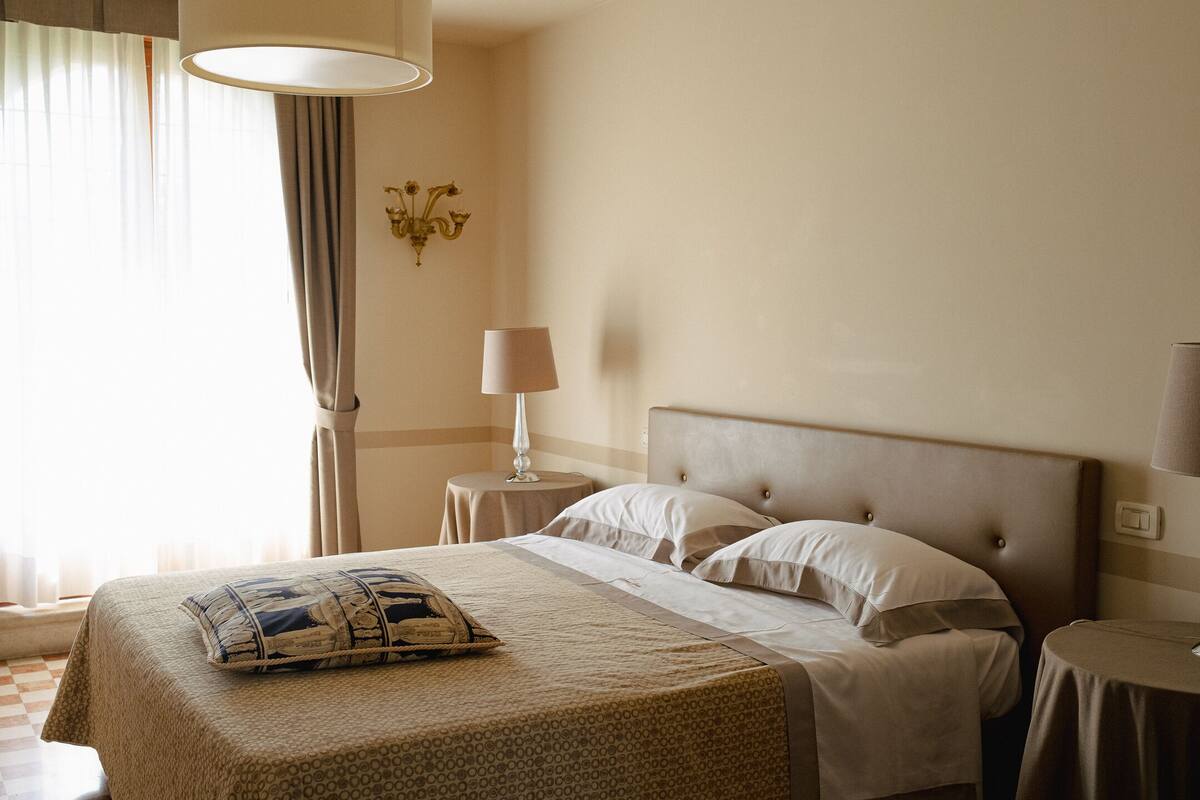 Panoramic Double Room, 1 King Bed, Terrace, City View | Premium bedding, blackout curtains, free WiFi, bed sheets