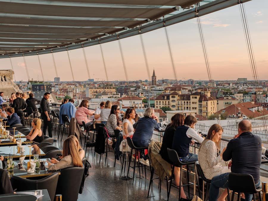 Terraço na cobertura