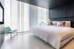 Suite estudio presidencial | Caja fuerte, cortinas opacas, sistema de insonorización y wifi gratis