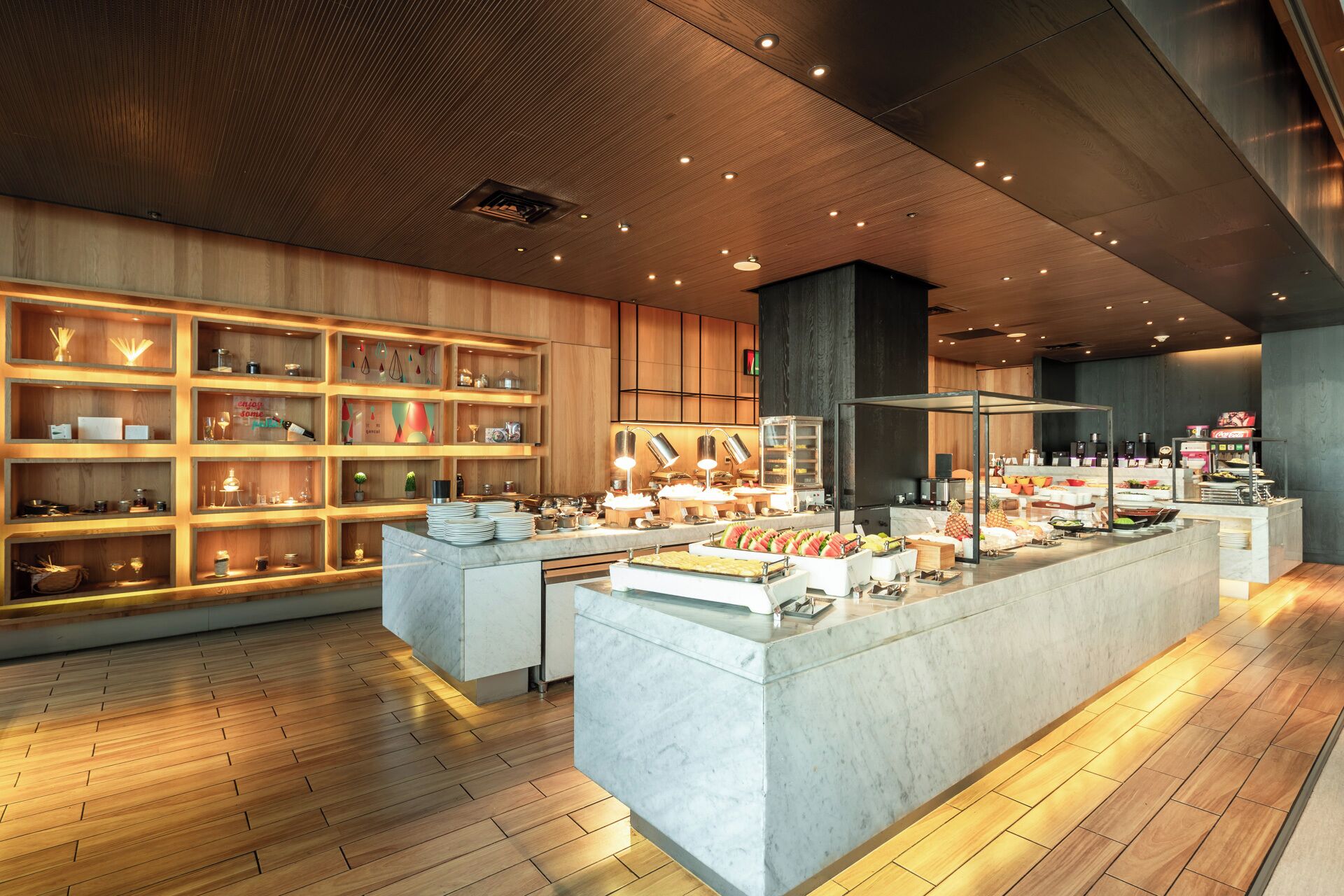 Petit déjeuner buffet (712 TWD par personne)