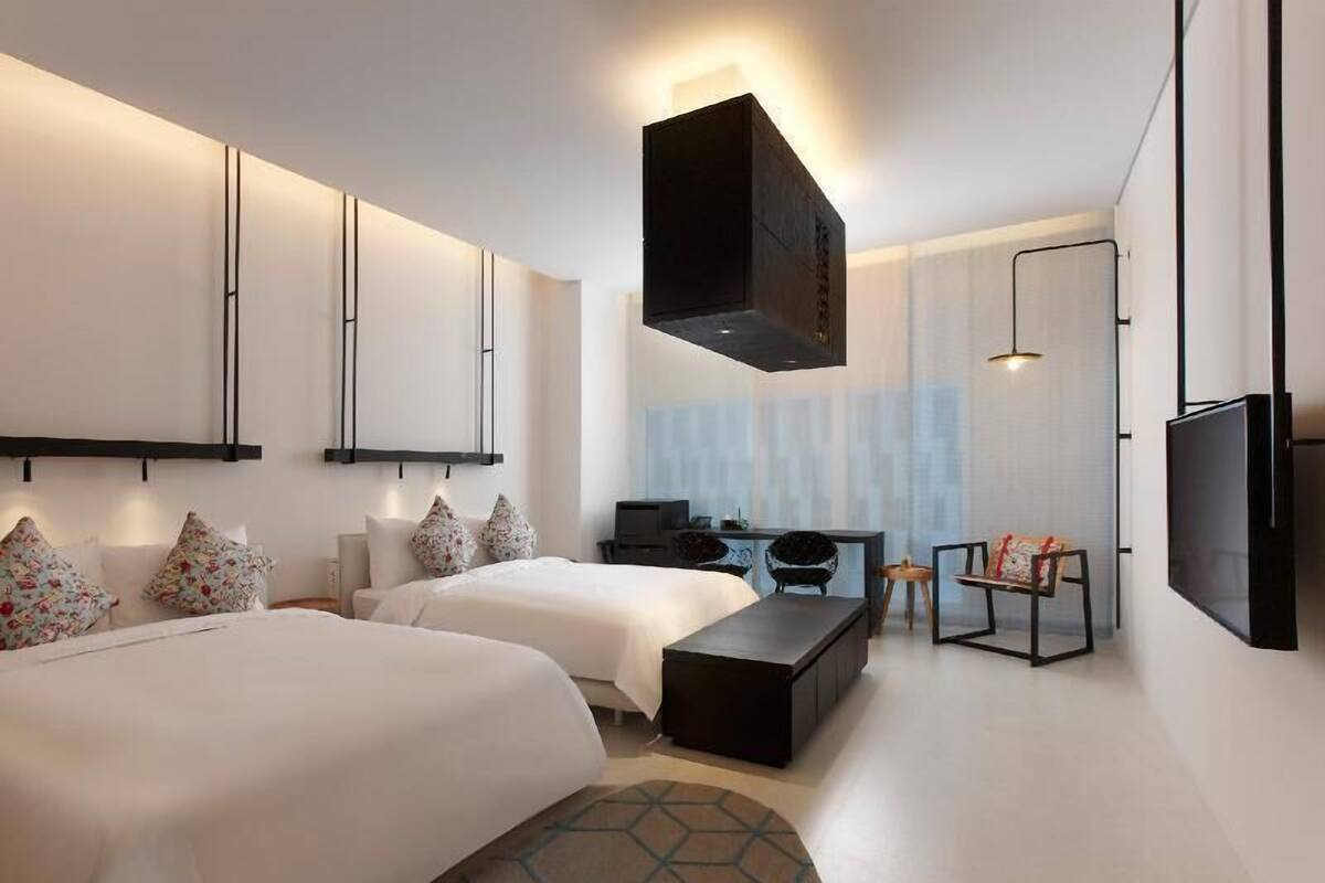 Coffres-forts dans les chambres, rideaux occultants