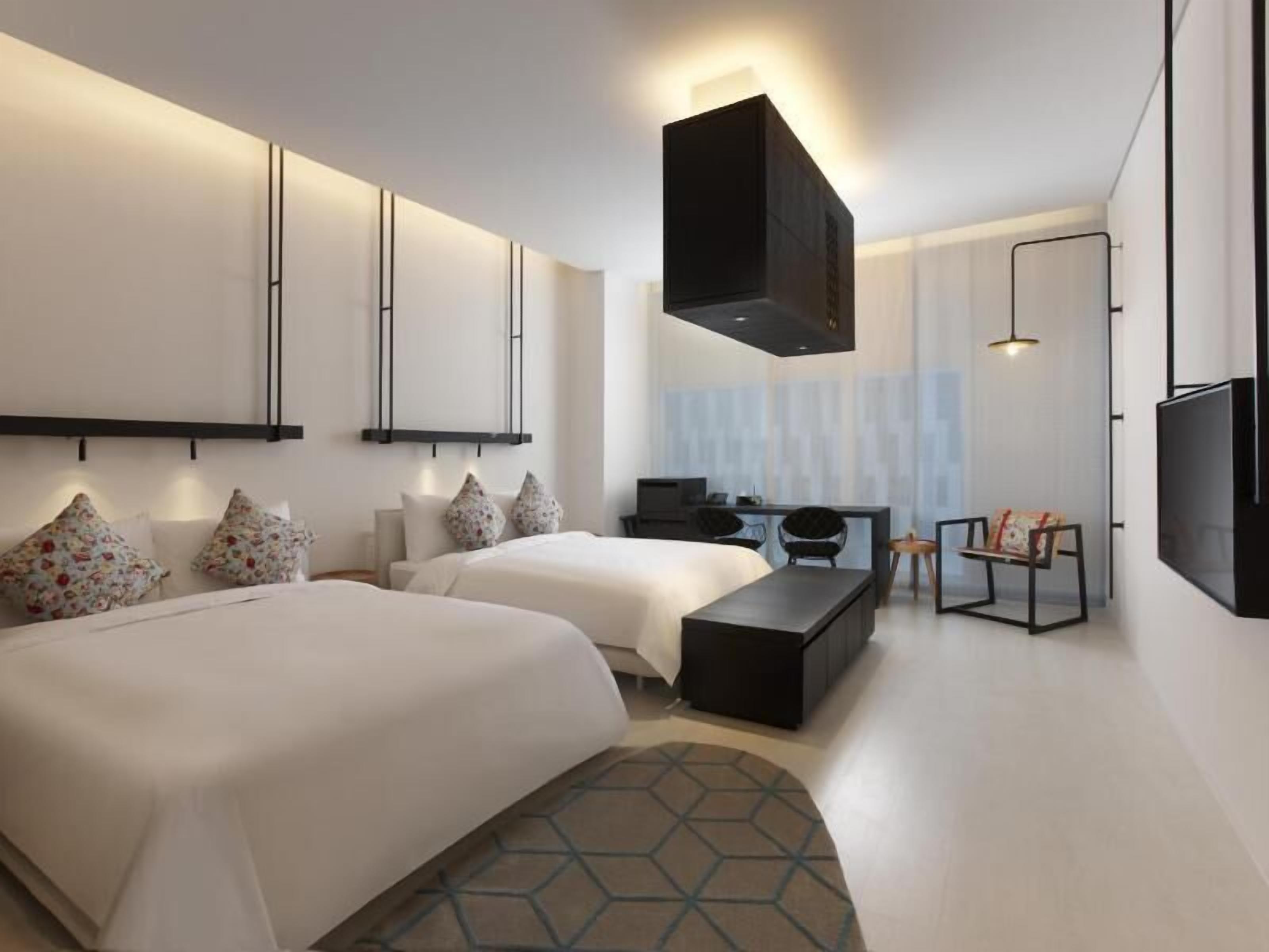 Coffres-forts dans les chambres, rideaux occultants