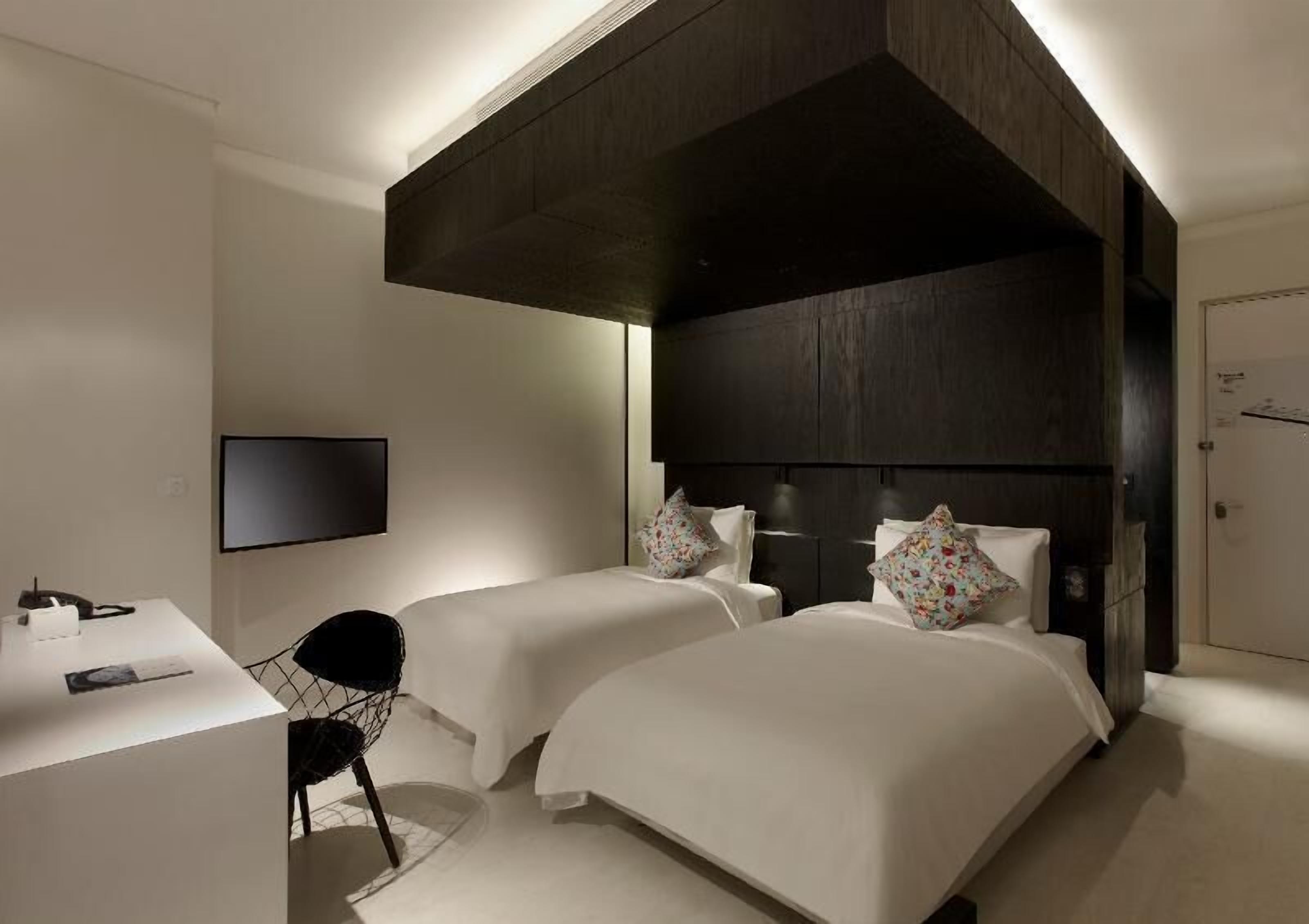 Coffres-forts dans les chambres, rideaux occultants