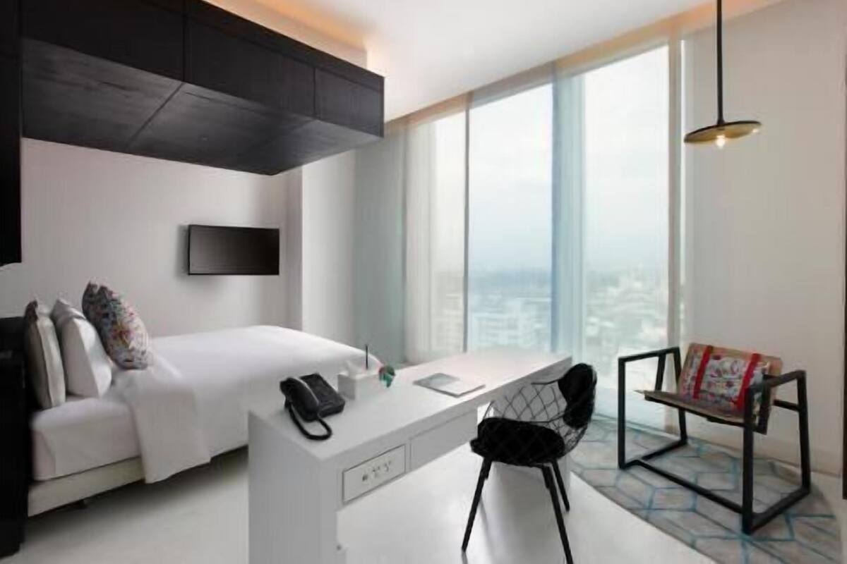 Coffres-forts dans les chambres, rideaux occultants