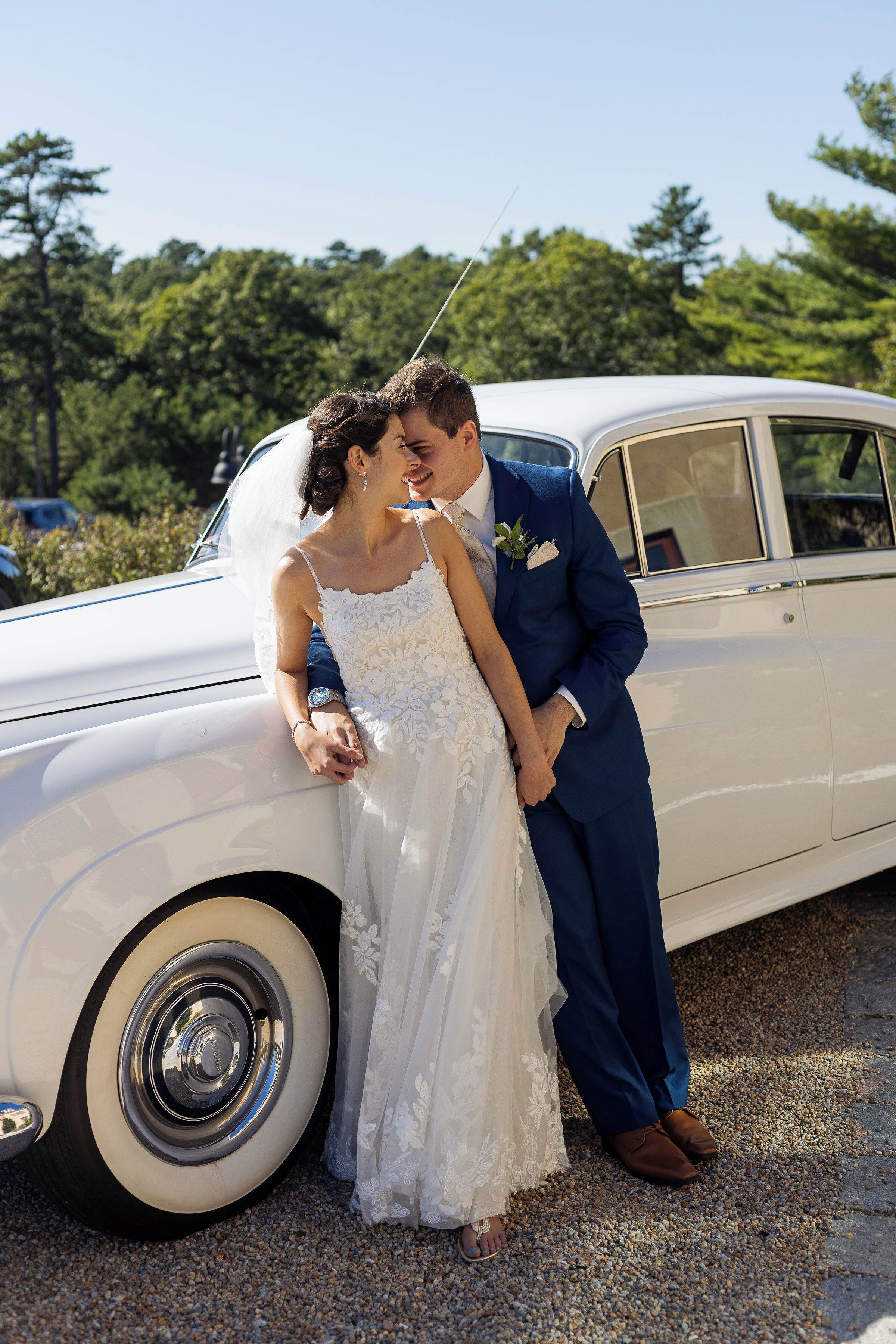 outdoor wedding area