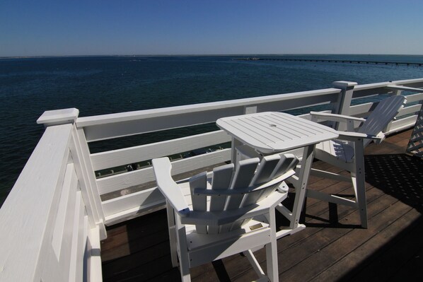 Waterfront King Suite | View from room - Anchor Inn Beach House (Provincetown)