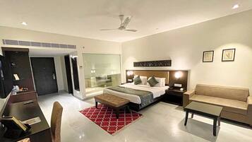 Egyptian cotton sheets, premium bedding, memory foam beds, minibar