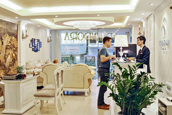 Check-in/check-out kiosk - Splendora Hotel (Hanoi)