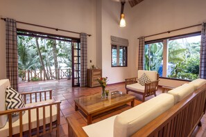 Family Beach House, Sea View | Zona de estar
