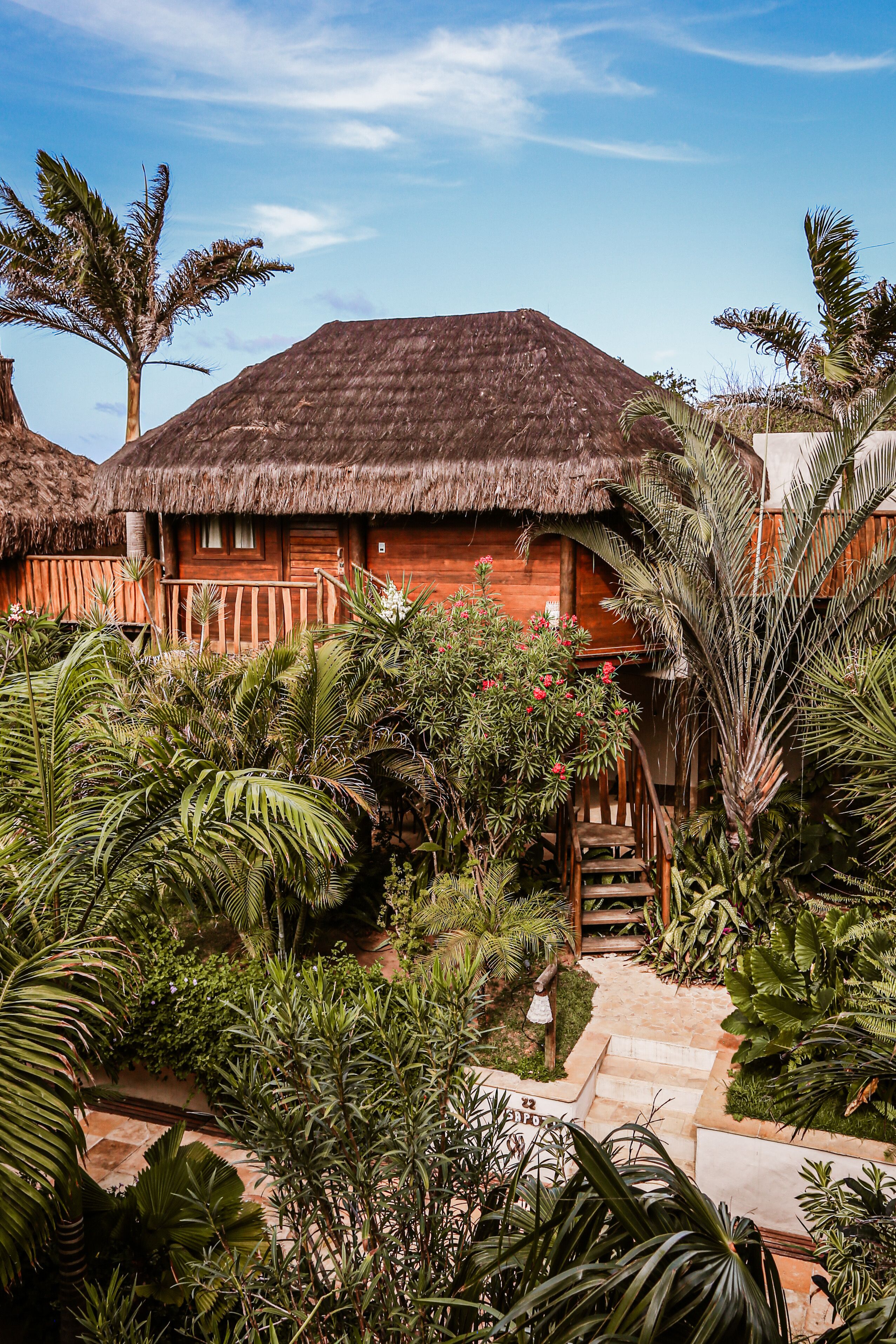 Bangalô luxo, vista para o jardim | Vista do quarto