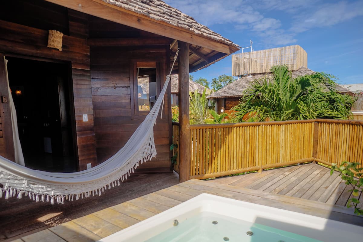 Bungalow, Poolblick