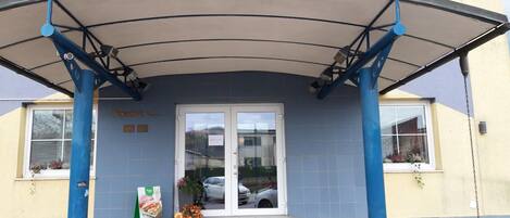 Façade de l’hébergement