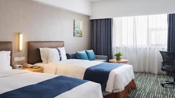 Standard Room, 2 Twin Beds (Air Purifier) | Minibar, in-room safe, desk, laptop workspace