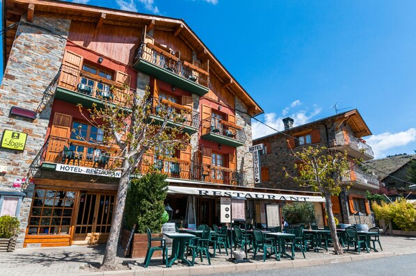 Voorkant van accommodatie