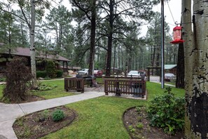 Courtyard view - Shadow Mountain Lodge and Cabins (Ruidoso)
