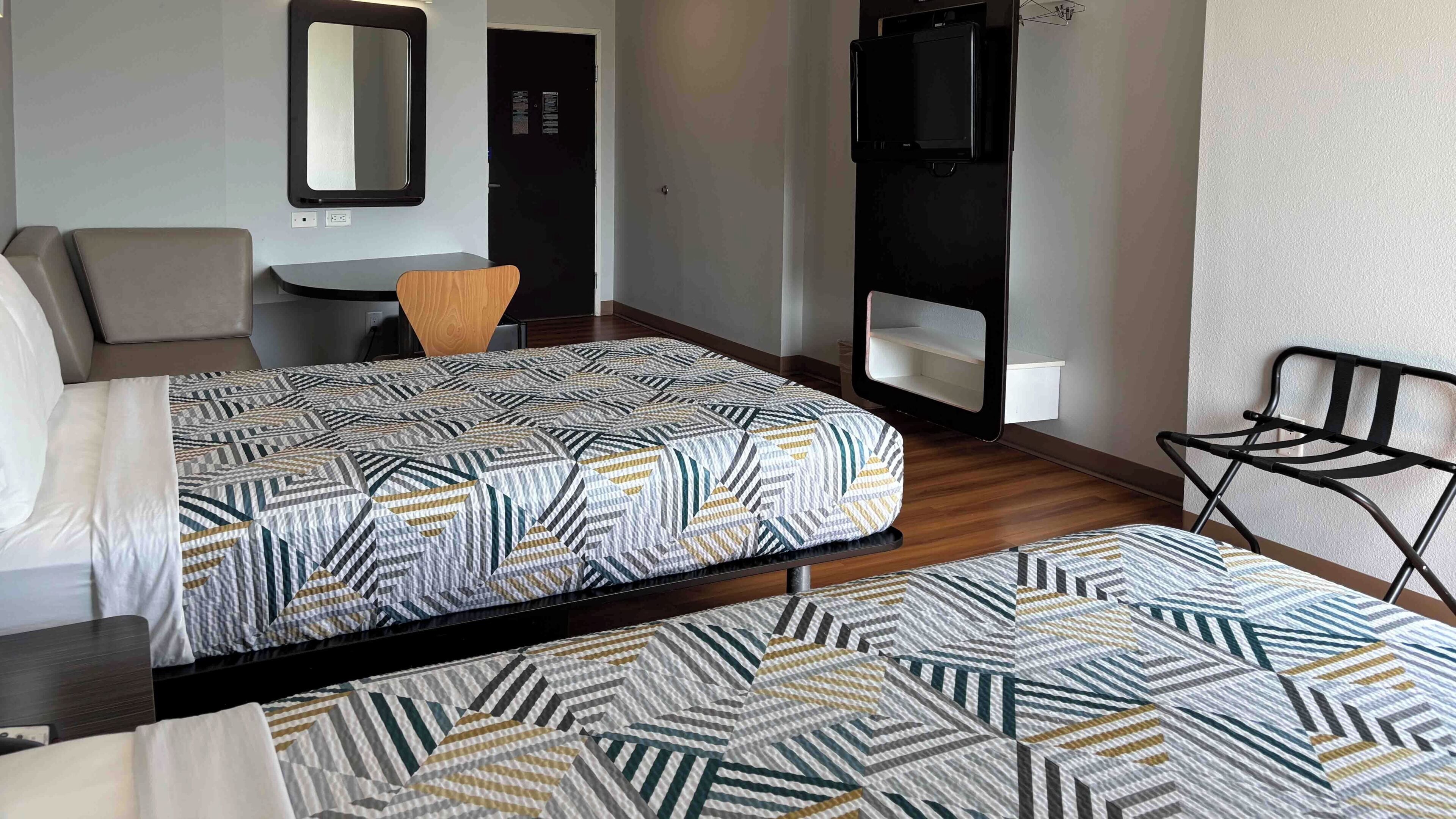 Free WiFi, bed sheets