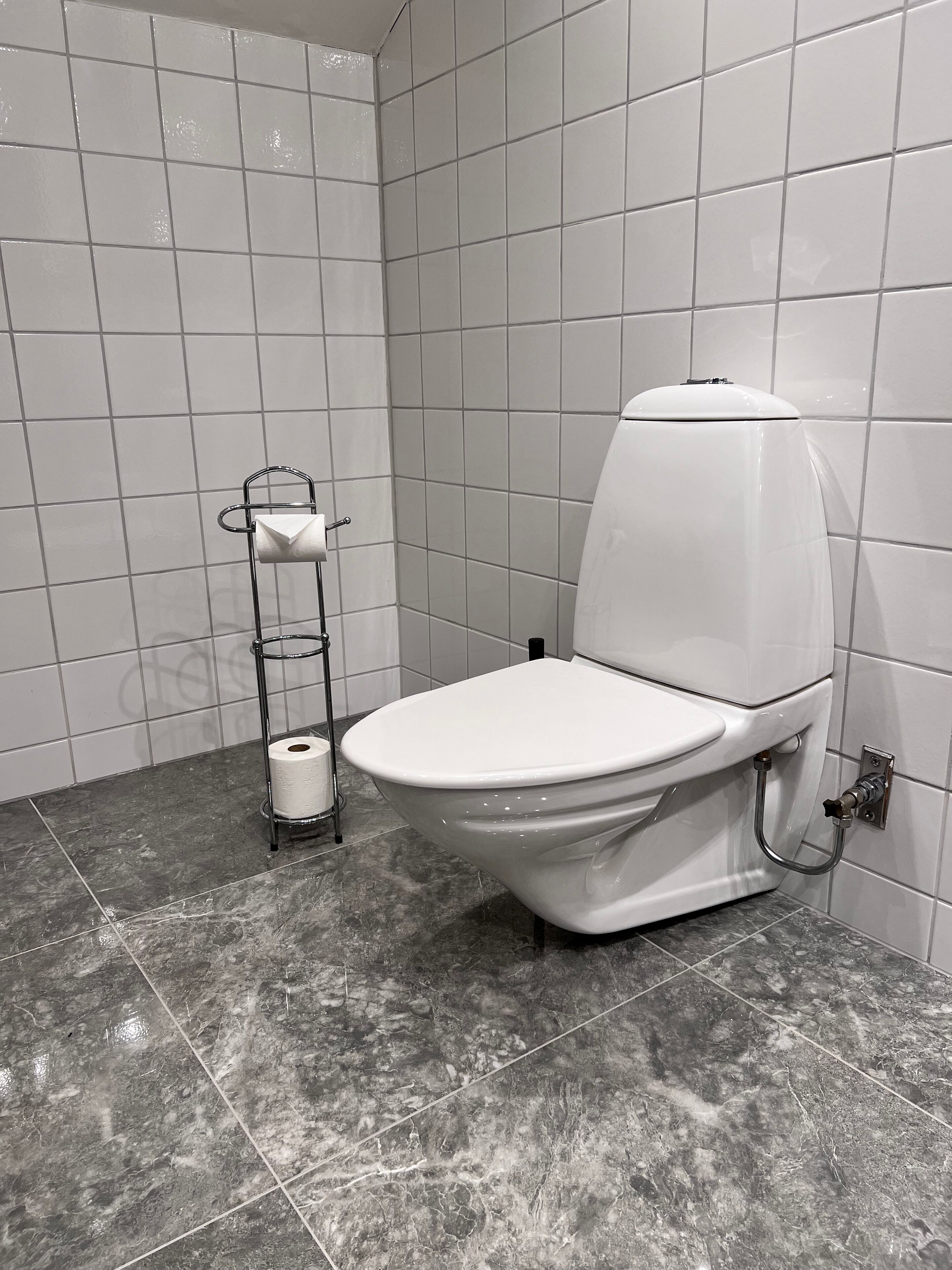 superior room | bathroom | shower, hair dryer, towels