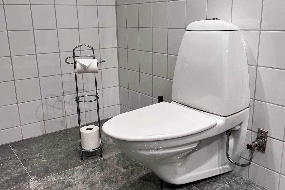 superior room | bathroom | shower, hair dryer, towels