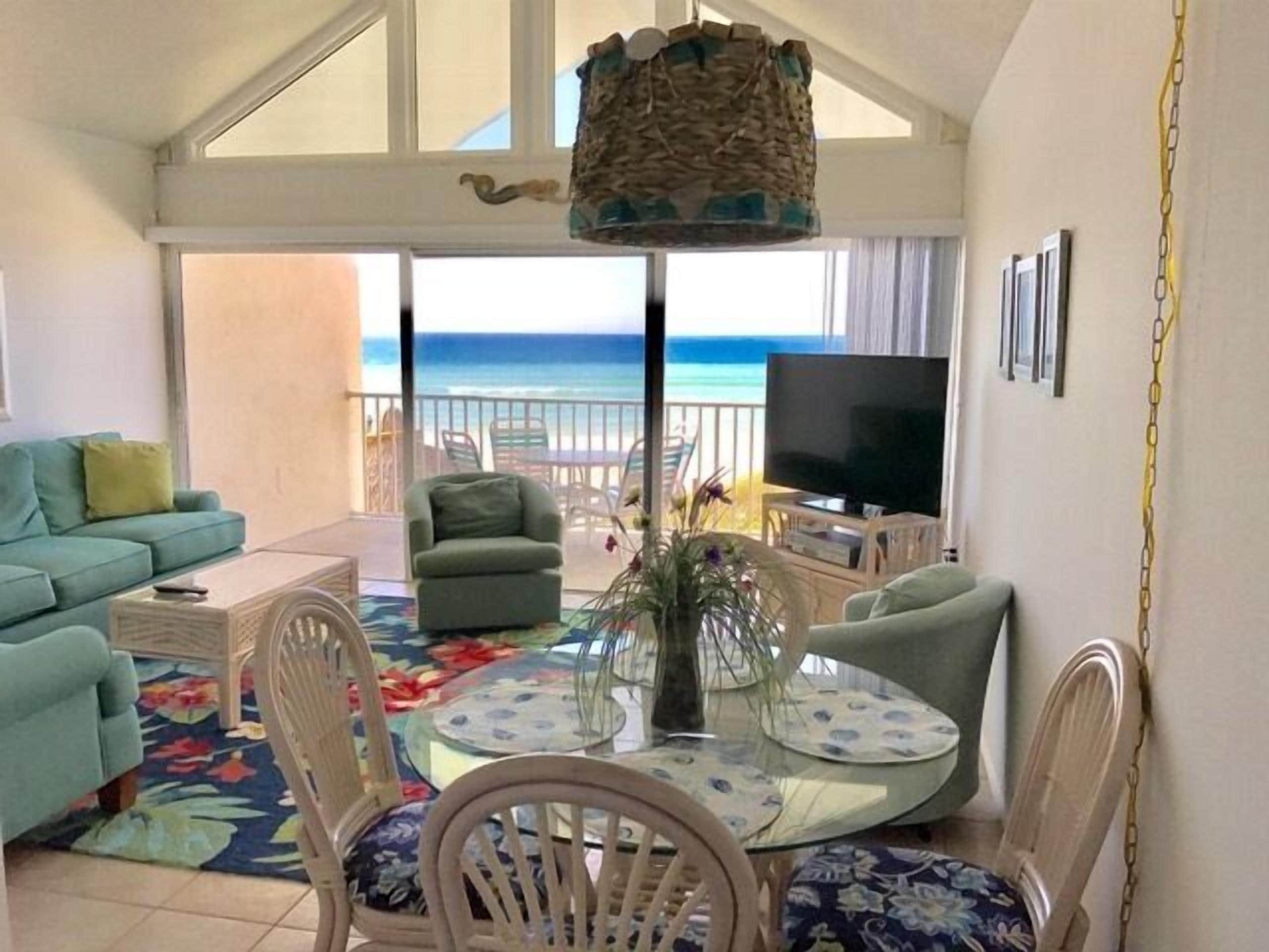 Unit 110 Gulf Front  | In-room dining