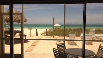 Unit 106 Gulf Front | Terrace/patio