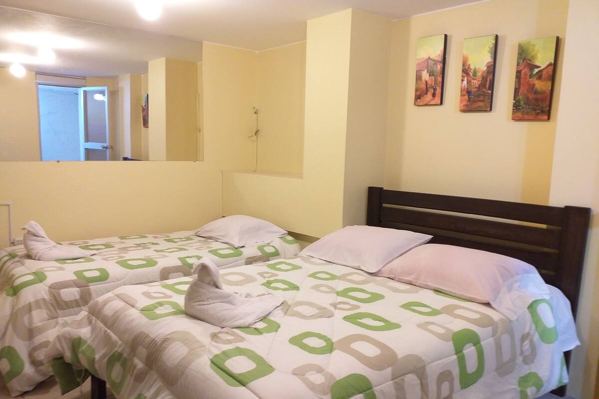 Habitacion Matrimonial con cama adicional | Kostenloses WLAN