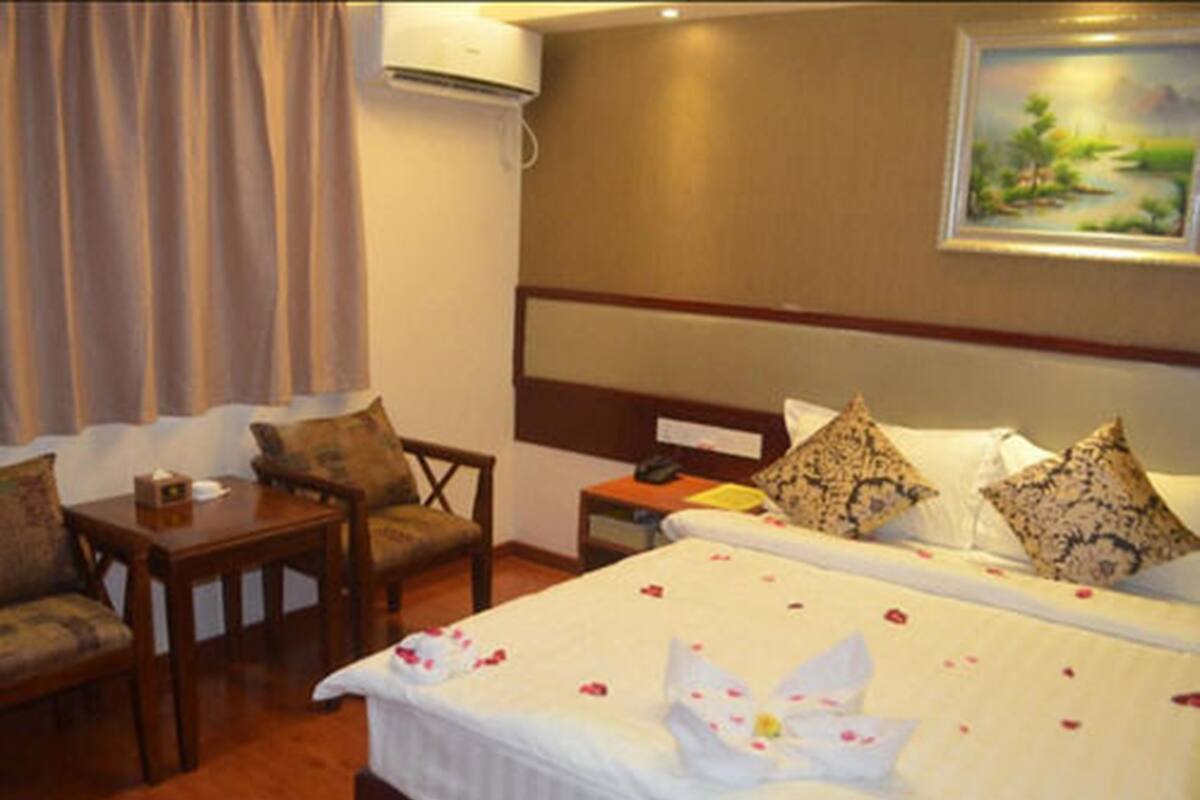 Minibar, desk, iron/ironing board, free WiFi