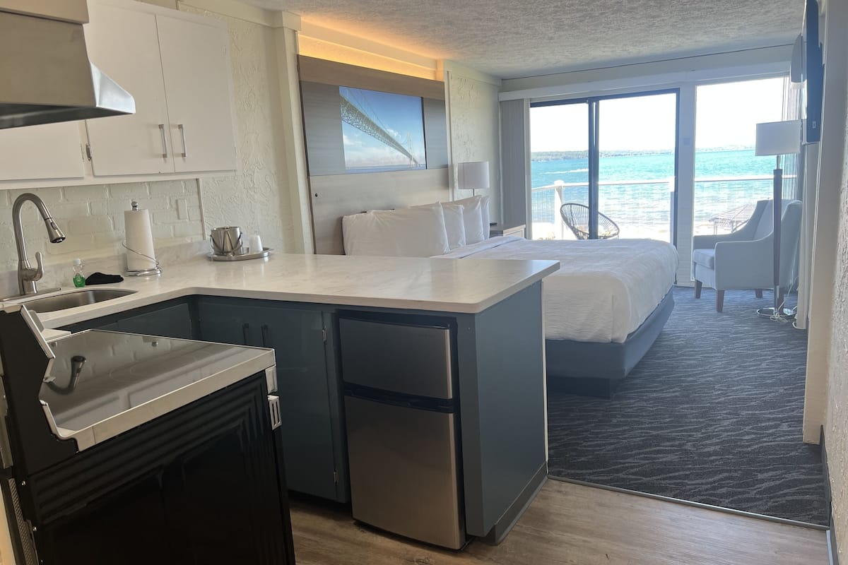 beach view balcony junior suite | 1 bedroom, blackout curtains, iron/ironing board, free wifi