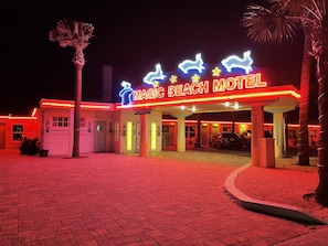 Entrée de l’hébergement