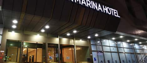 Entrada de la propiedad