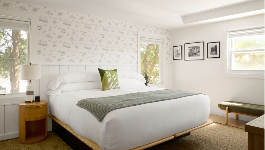 Main House King | Down comforters, free WiFi, bed sheets