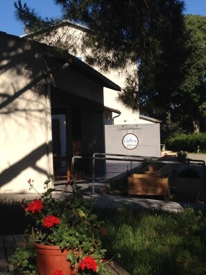 Entrada de la propiedad