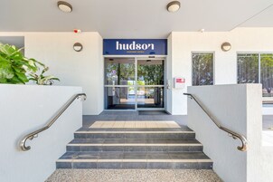 Entrada de la propiedad