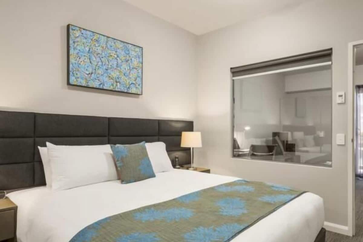 In-room safe, desk, laptop workspace, blackout curtains