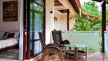 Chambre (Bungalow Deluxe) | Terrasse/Patio