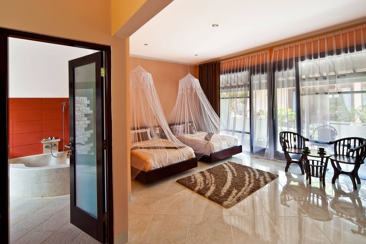 bungalow deluxe | 1 bedroom, minibar, in-room safe, desk