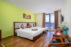 Superior Double or Twin Room, City View | View from room