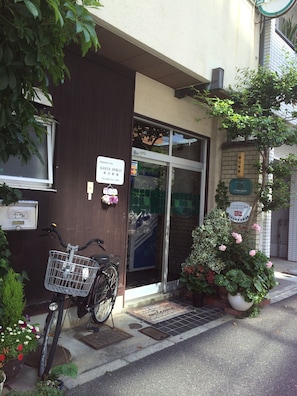 Entrada de la propiedad