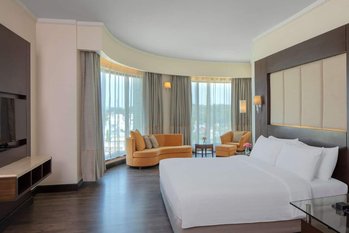 Biancheria da letto di alta qualità, minibar, una cassaforte in camera