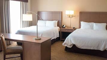 Premium bedding, in-room safe, desk, laptop workspace