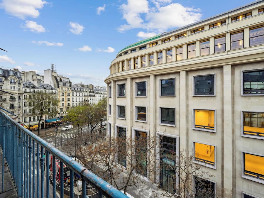 Vista desde la propiedad