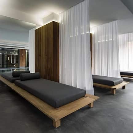 Sauna, hot tub, body treatments, body wraps, body scrubs, facials