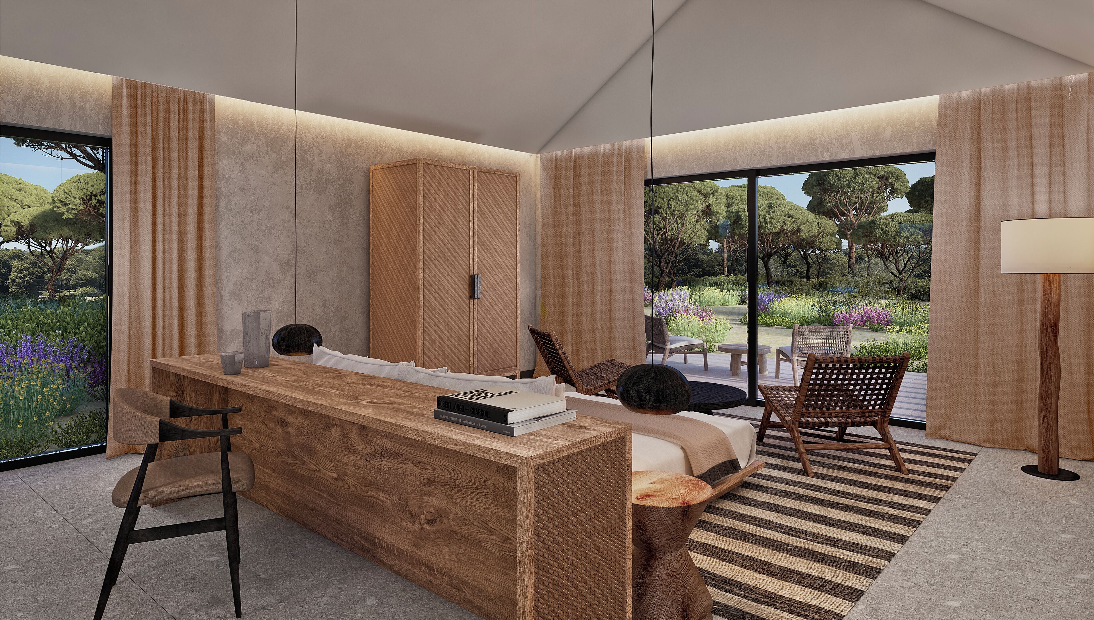 Cabana Suite Superior | Minibar, in-room safe, individually decorated, individually furnished