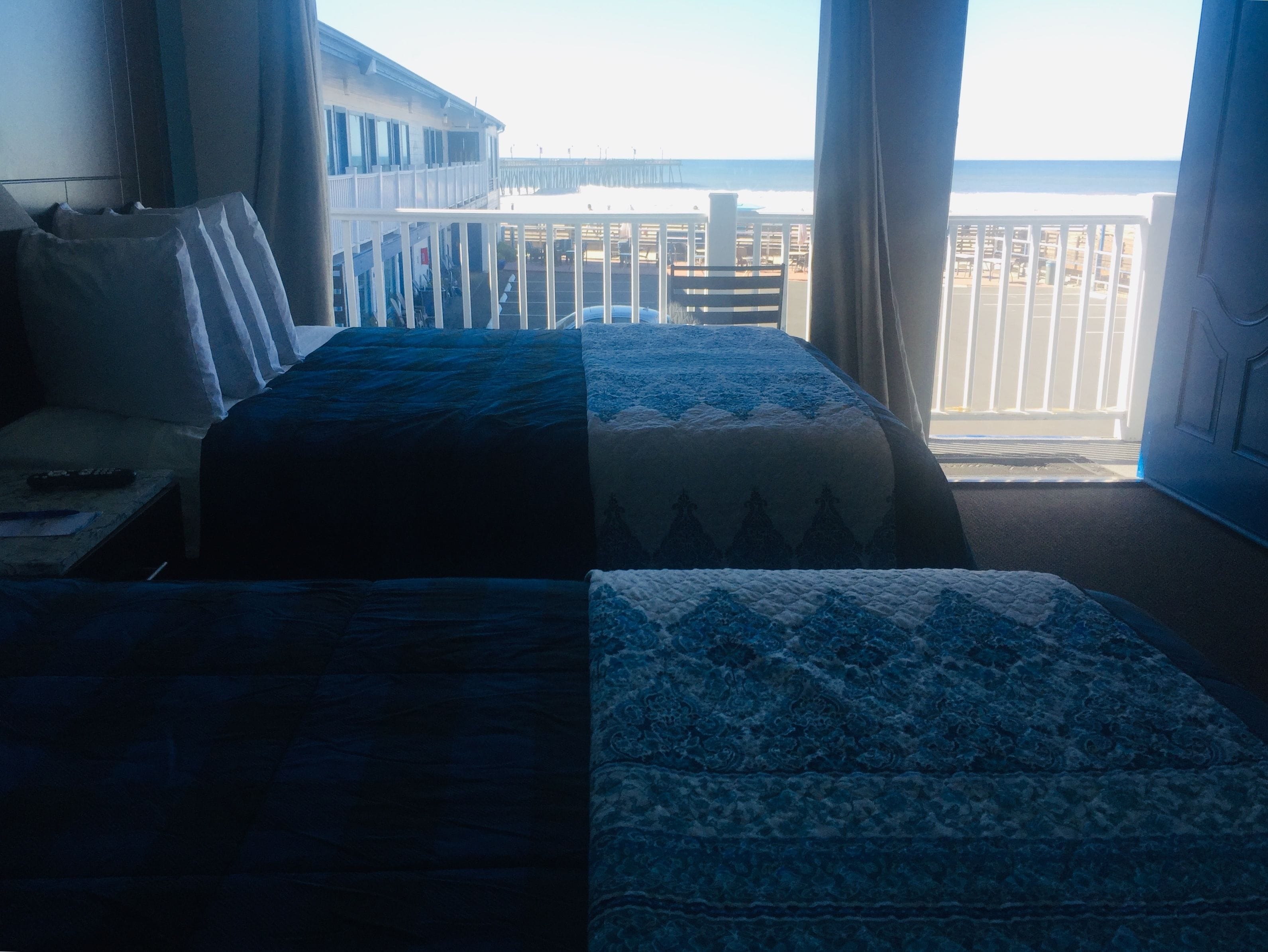 Premium bedding, pillowtop beds, blackout drapes, free WiFi